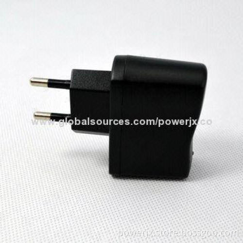 Professional manufacturer American and European 2P Plug Wall Adapter 5V 1A